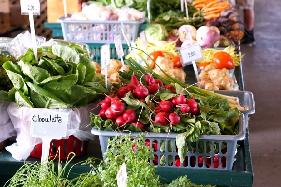 Quebec City farmers market