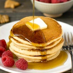 Gingerbread pancakes