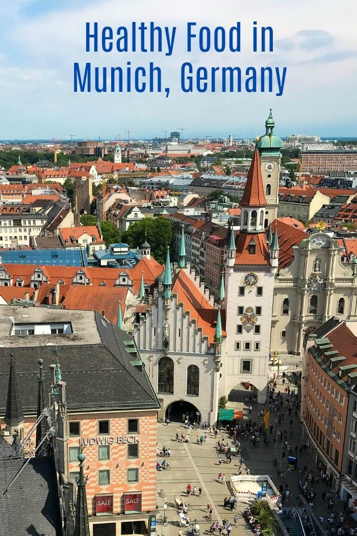 Healthy food in Munich, Germany is easy to find throughout the city. From restaurants and cafes to open air markets and grocery stores, there’s something for everyone in this beautiful Bavarian capital.