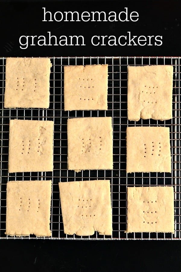 These homemade graham crackers are so good! Try this healthy recipe for a delicious snack without all the processed ingredients of the packaged version. Gluten-free, vegan.