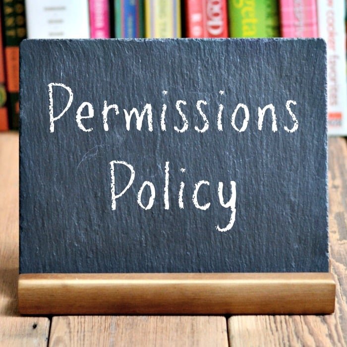 Real Food Real Deals Permissions Policy