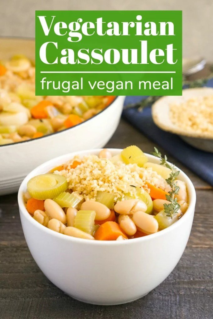 This vegetarian cassoulet is a hearty vegan soup.